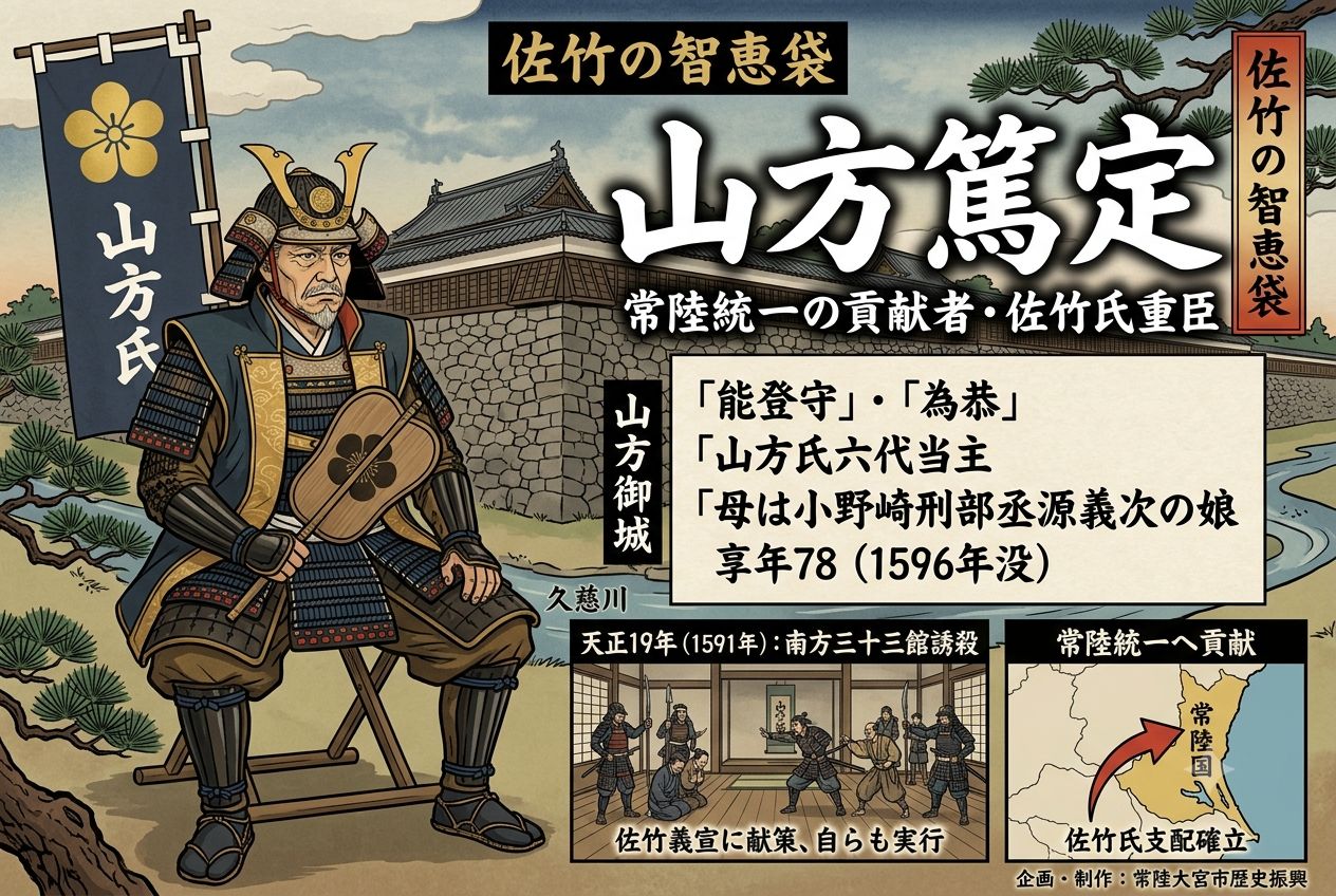六代当主：山方篤定